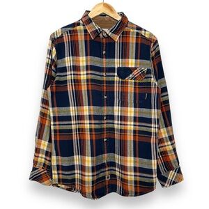 Legendary Whitetails Buck Camp Long Sleeve Flannel Men’s Md Homestead Plaid